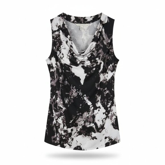 Marc New York Tops - Marc New York Monochrome Abstract Tank Top